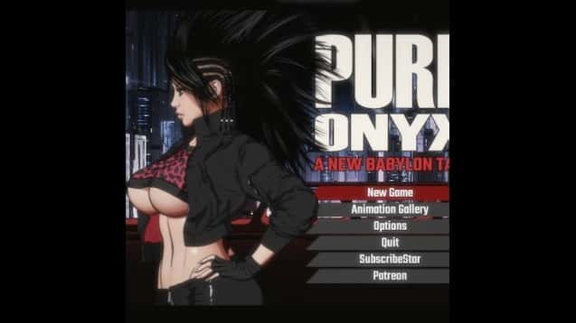 真红玛瑙~PURE ONYX中文插画
